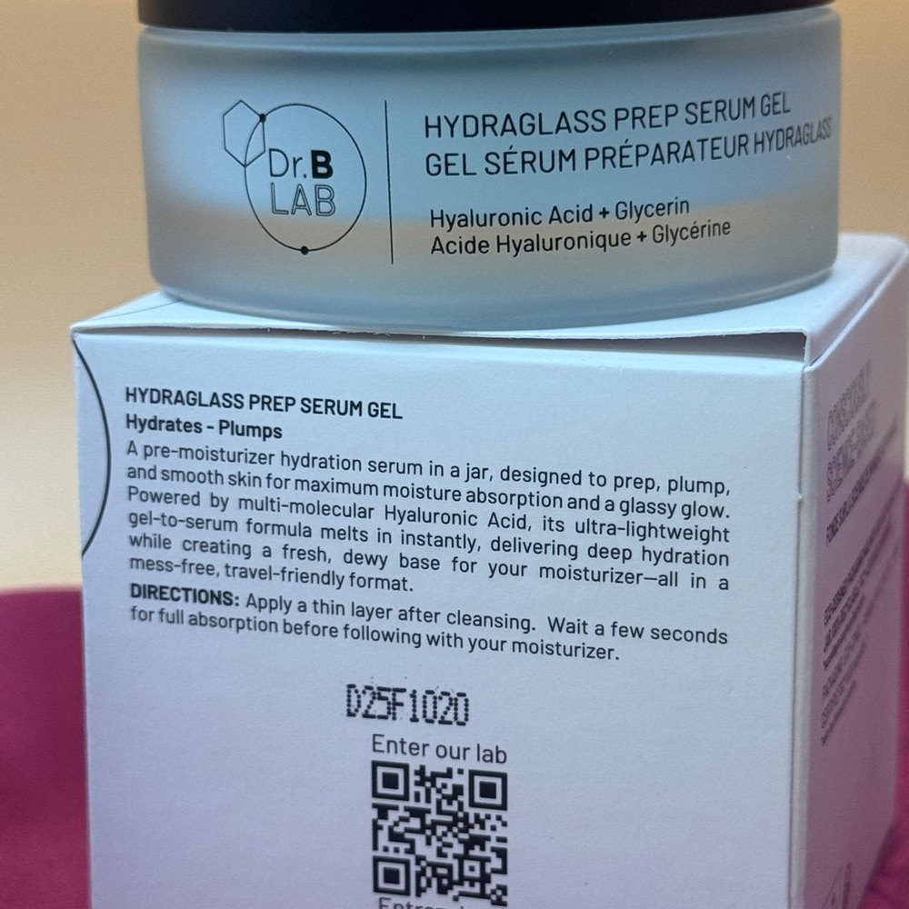 Dr B lab hydraglass prep serum gel 1oz - Picture 7 of 8
